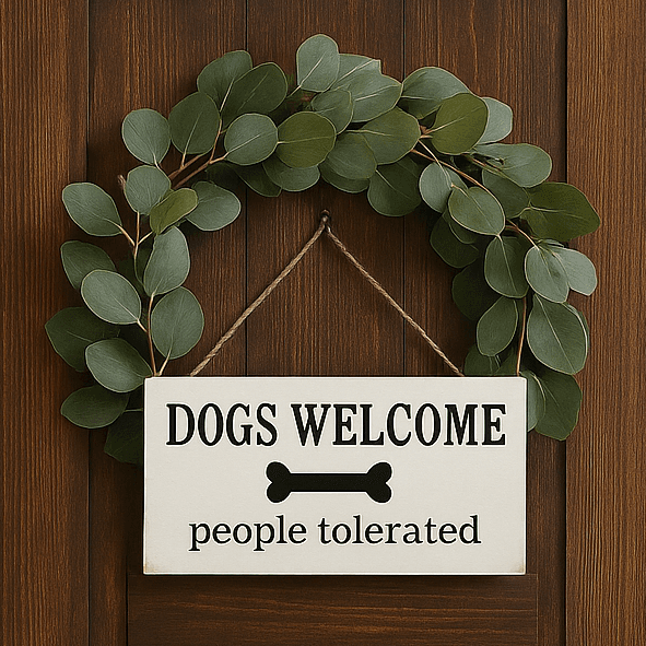 Door Hanger Wooden Signs