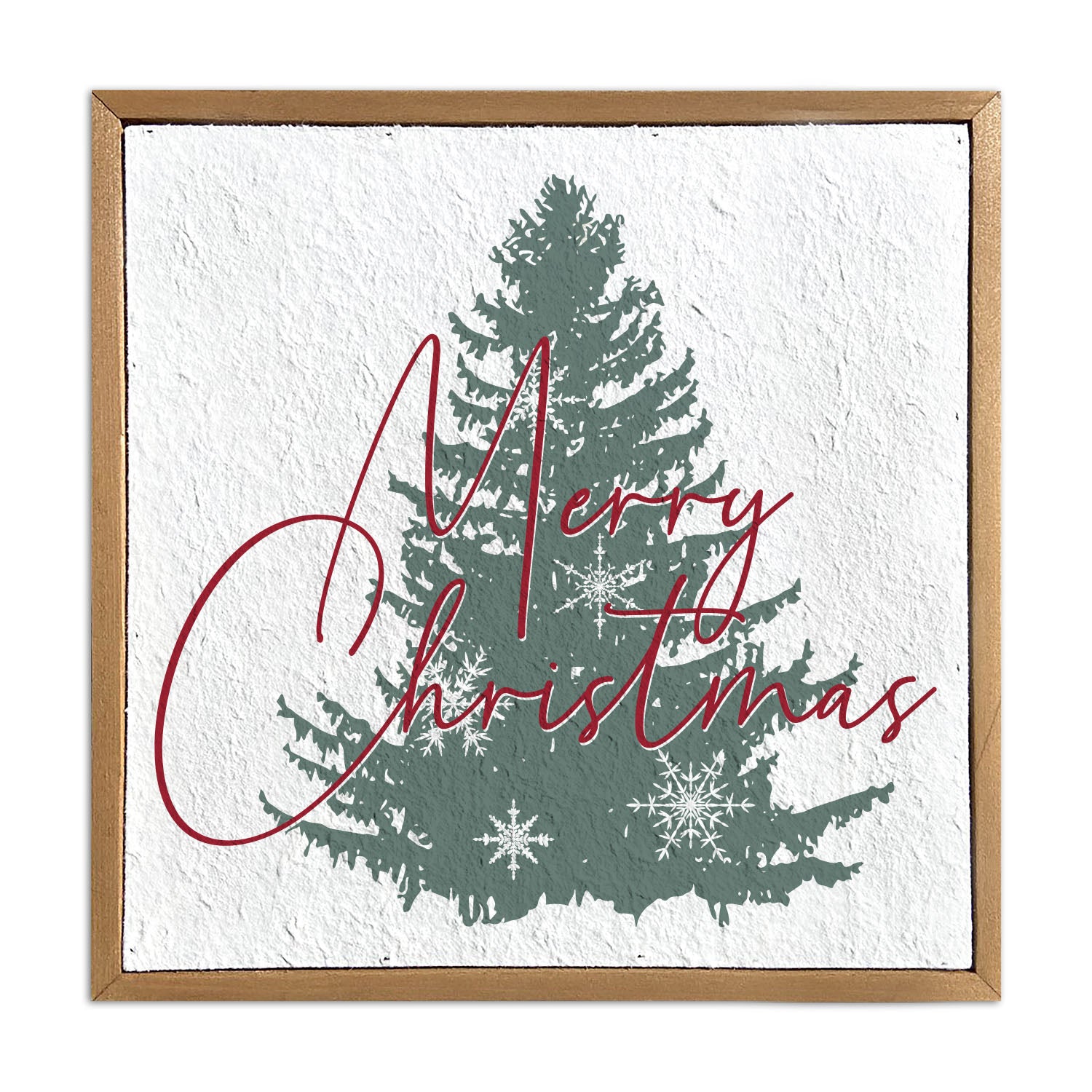Merry Christmas Tree 10x10 Pulp Paper