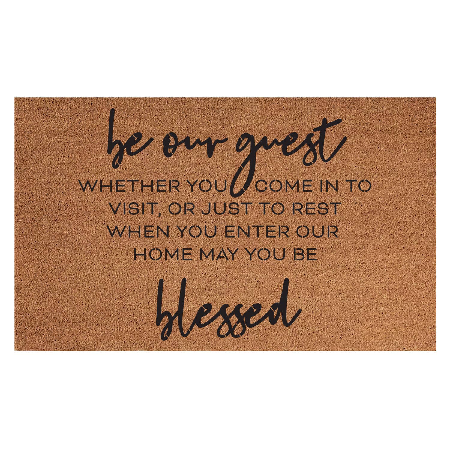 BE OUR GUEST / 18x30 INDOOR/OUTDOOR MAT