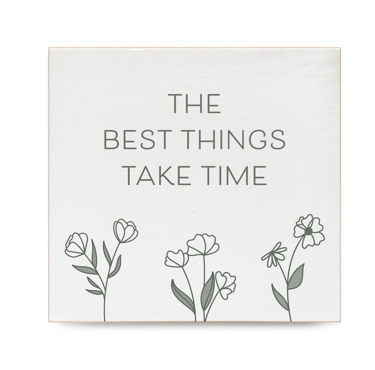 Do more things that make you forget to check your phone Decorative Wooden Block