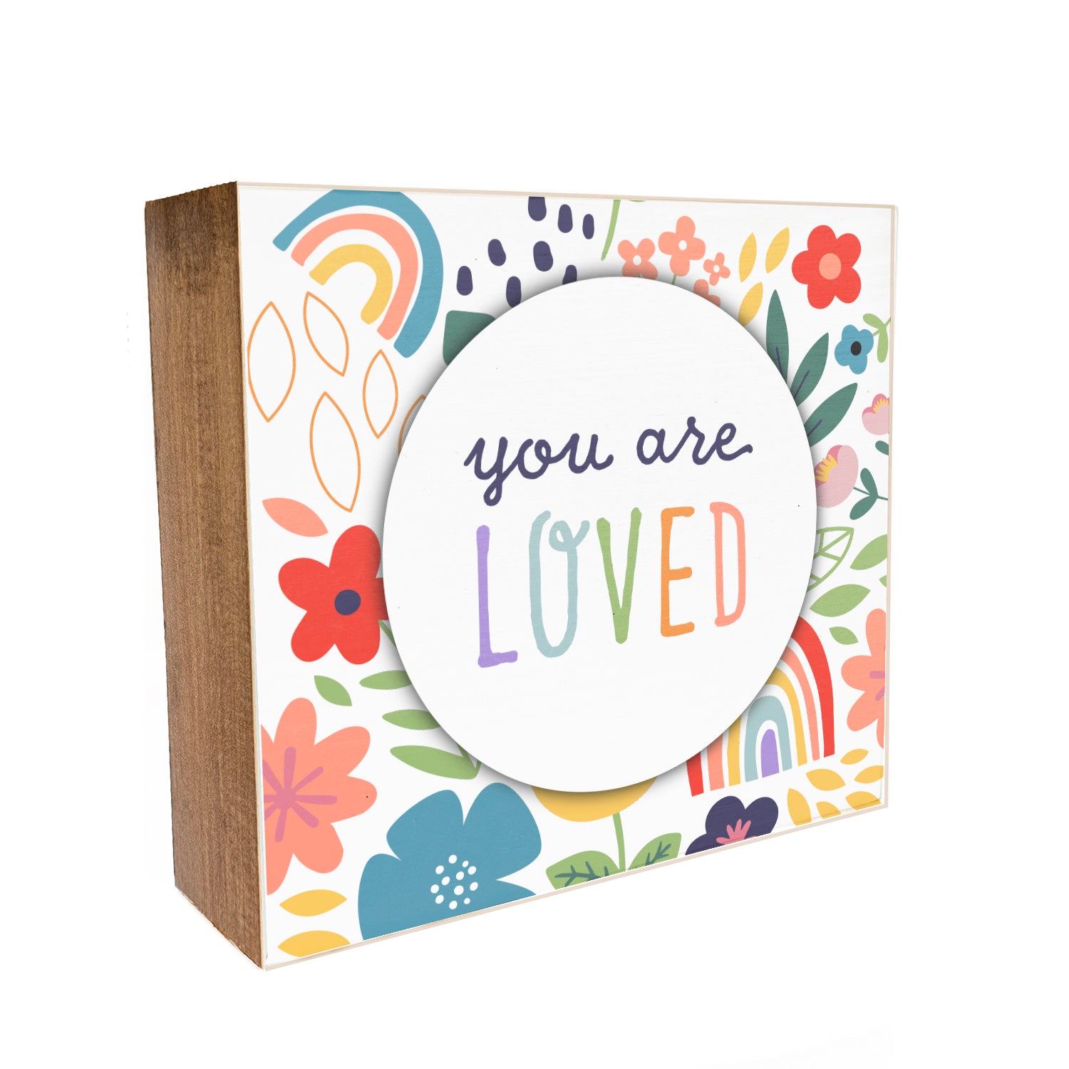 Your are Loved Kids Decorative Wooden Block