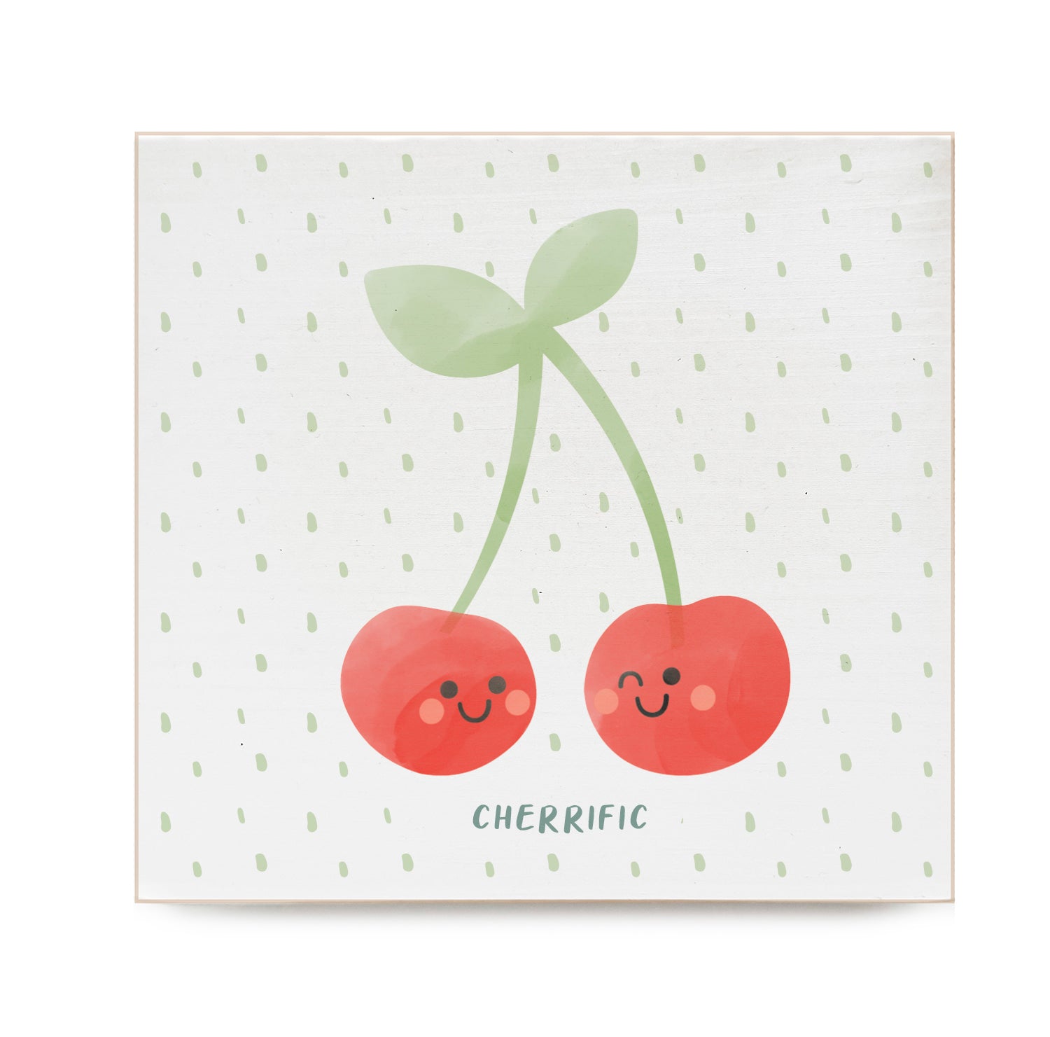 Cherrific Kids Decorative Wooden Block