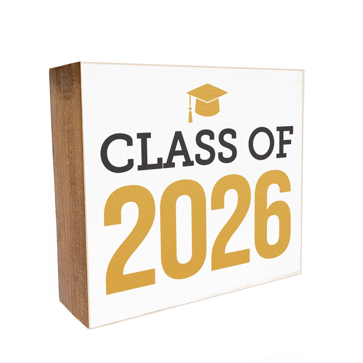 Class of 2026 (Custom) Decorative Wood Block