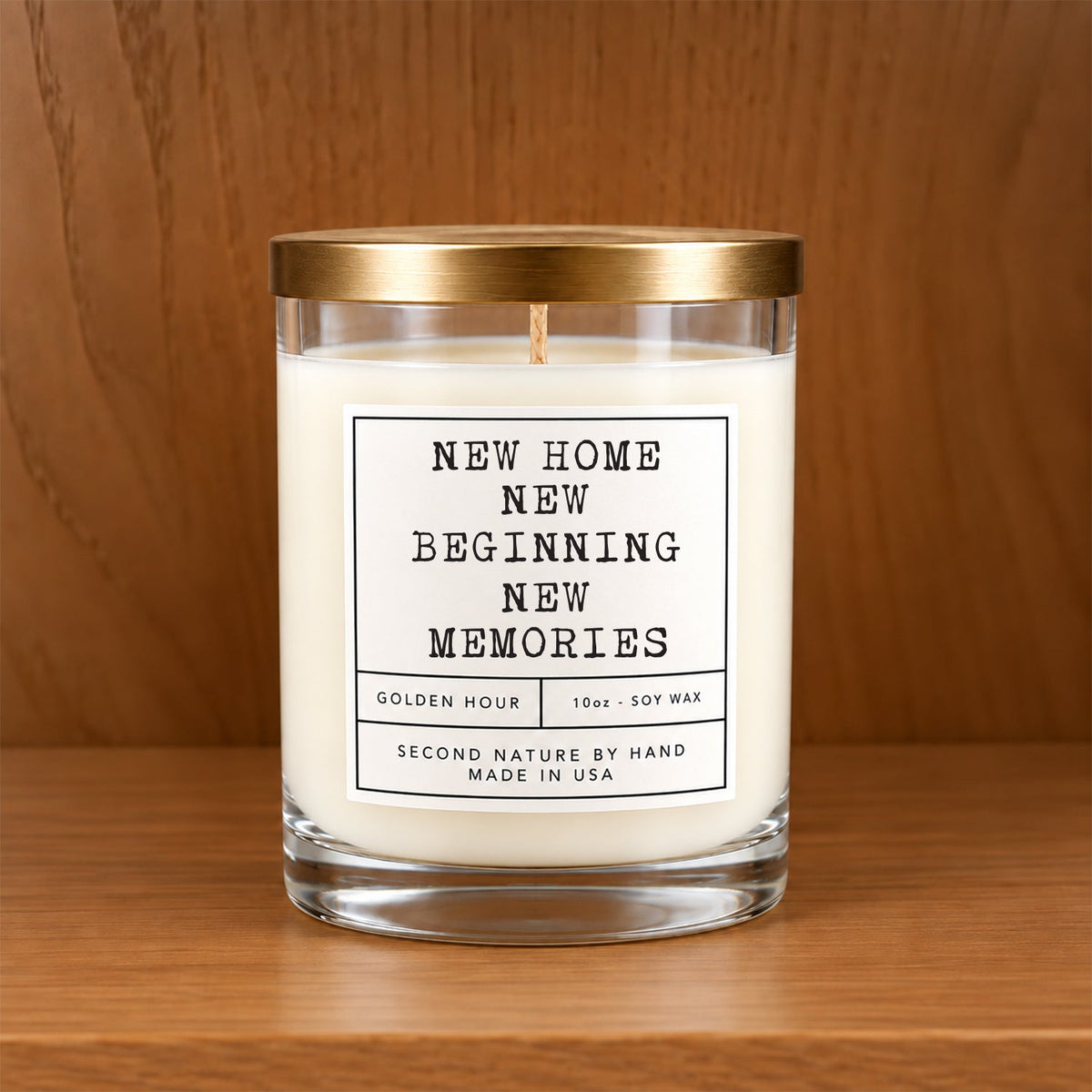 New Home New Beginning 10oz Golden Hour Candle