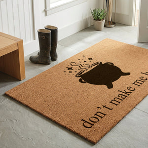 Don't Make Me Hex You Halloween Doormat