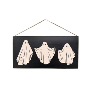 Three Ghosts Door Hangs