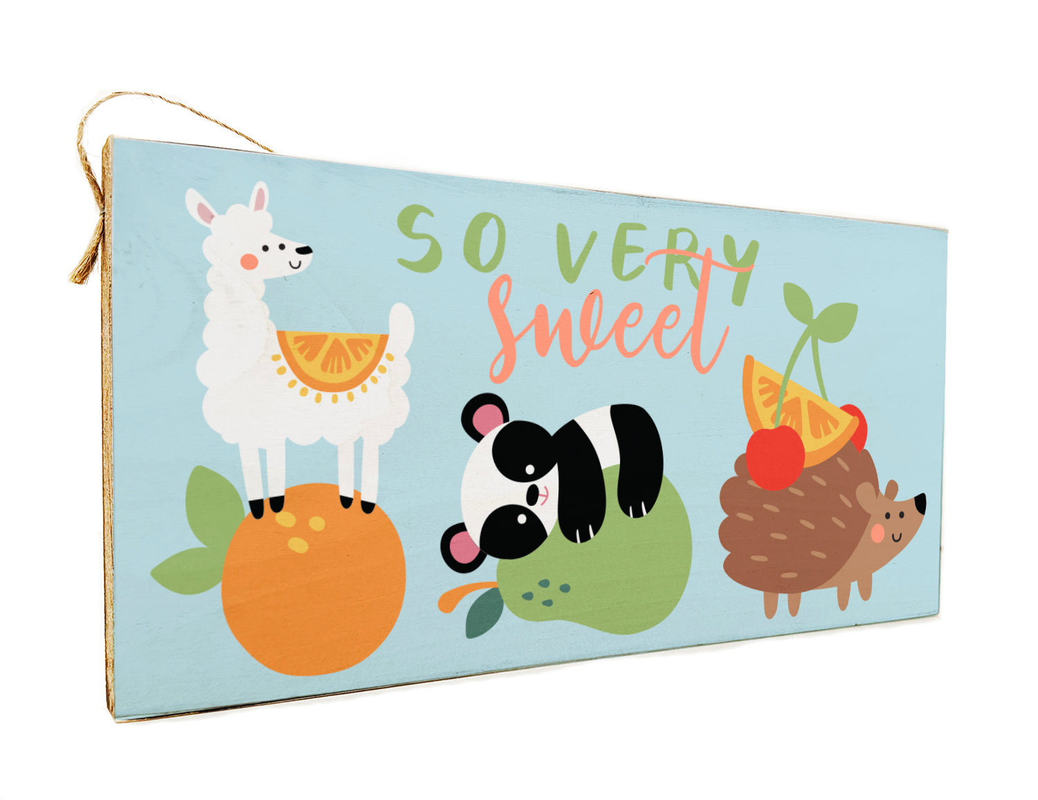 So Very Sweet Wooden Door Hang