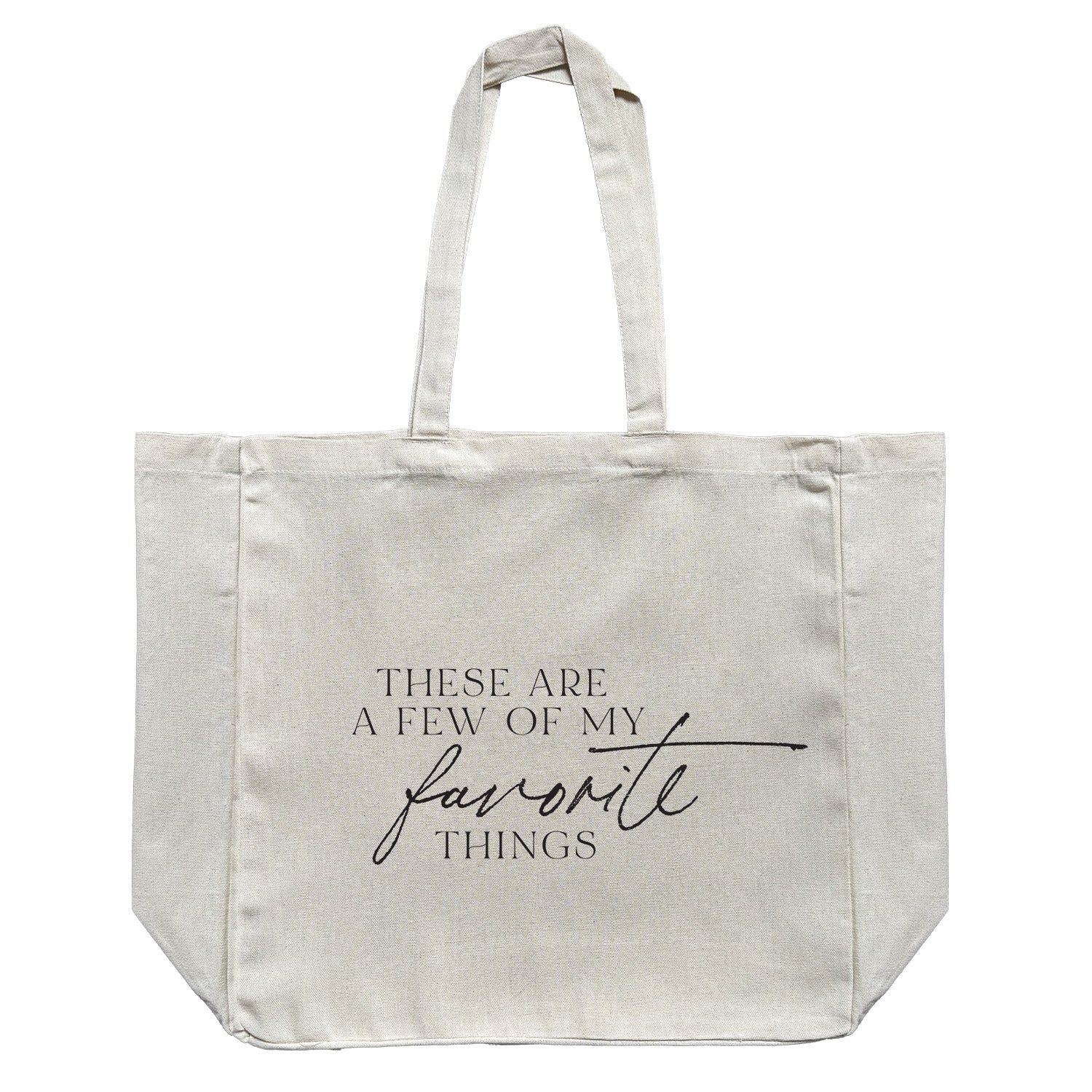 These are a few of my favorite things // Large Tote Bag