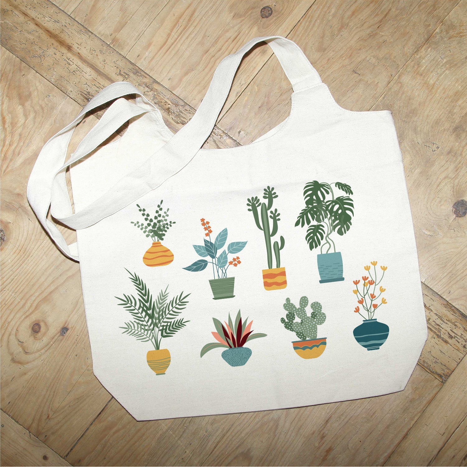 Plant Bag MS Natural Tote Bag