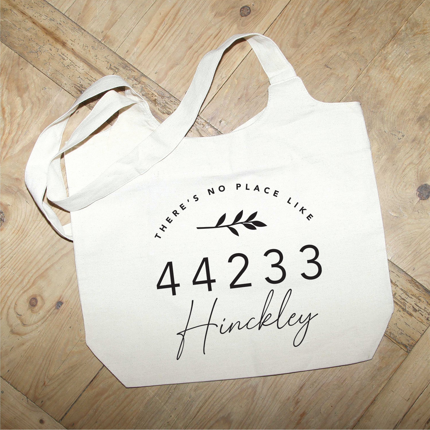Personalized There's No Place Like Home Tote Bag