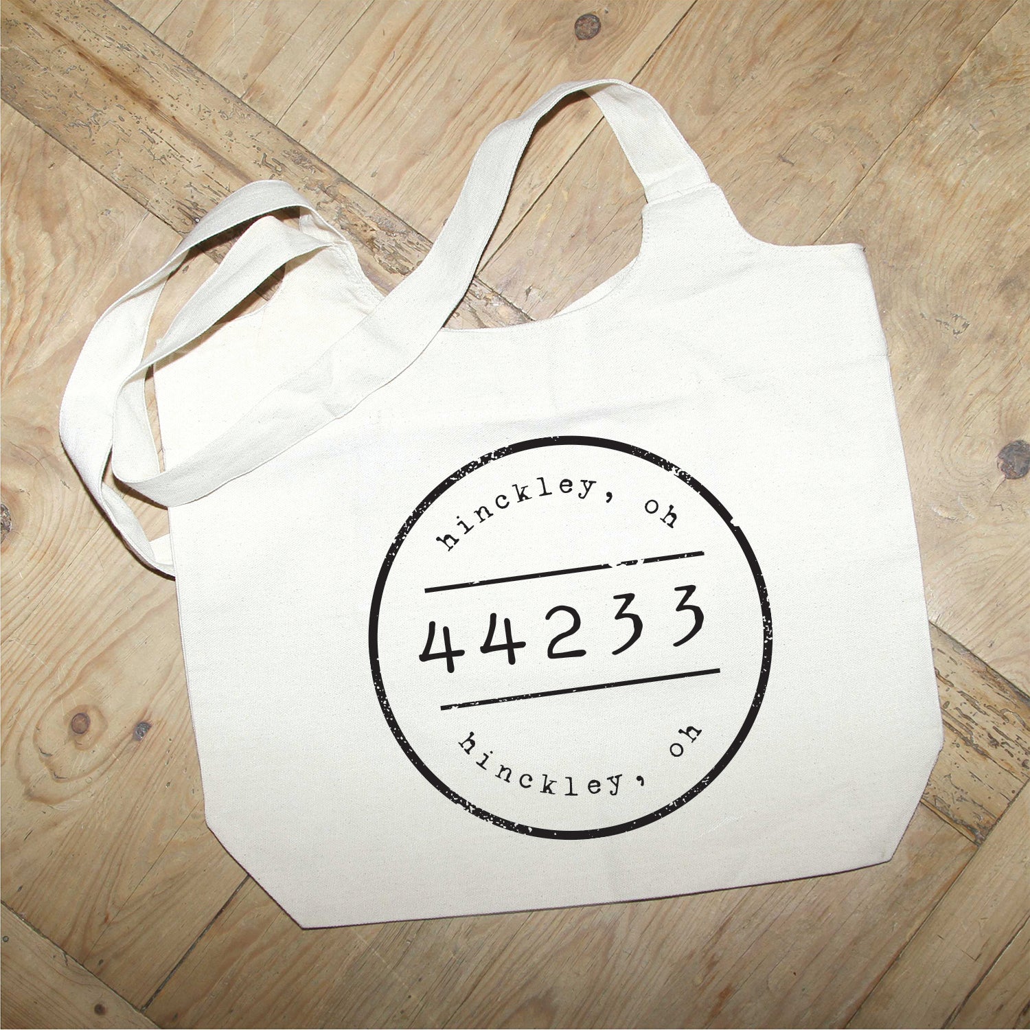 Personalized Stamp Tote Bag
