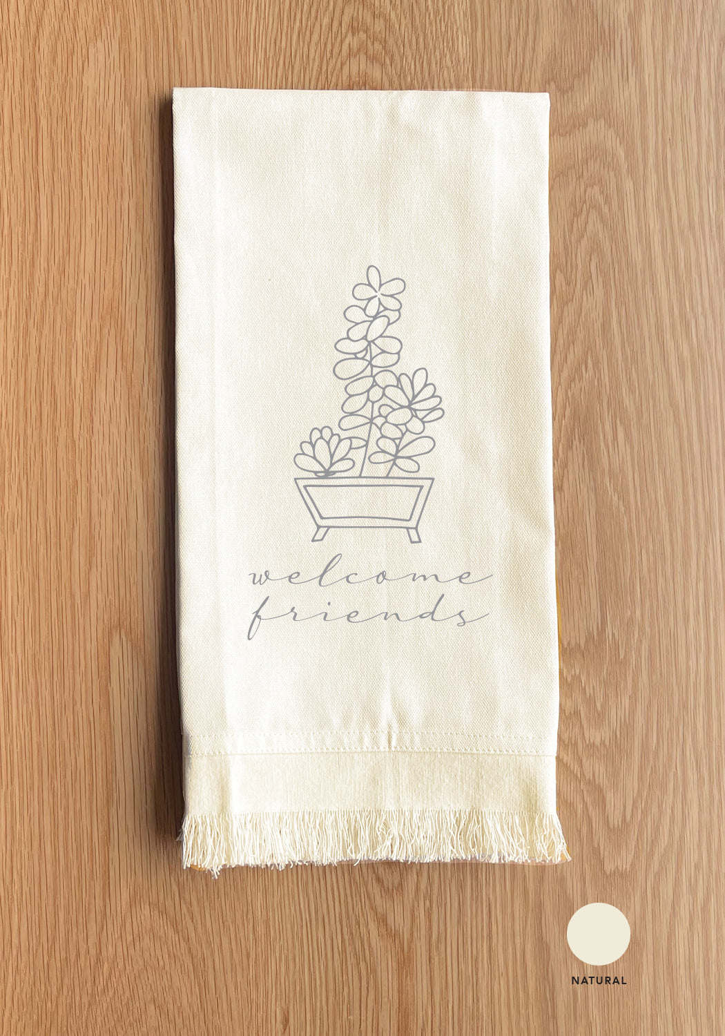 Welcome Friends Kitchen Towel