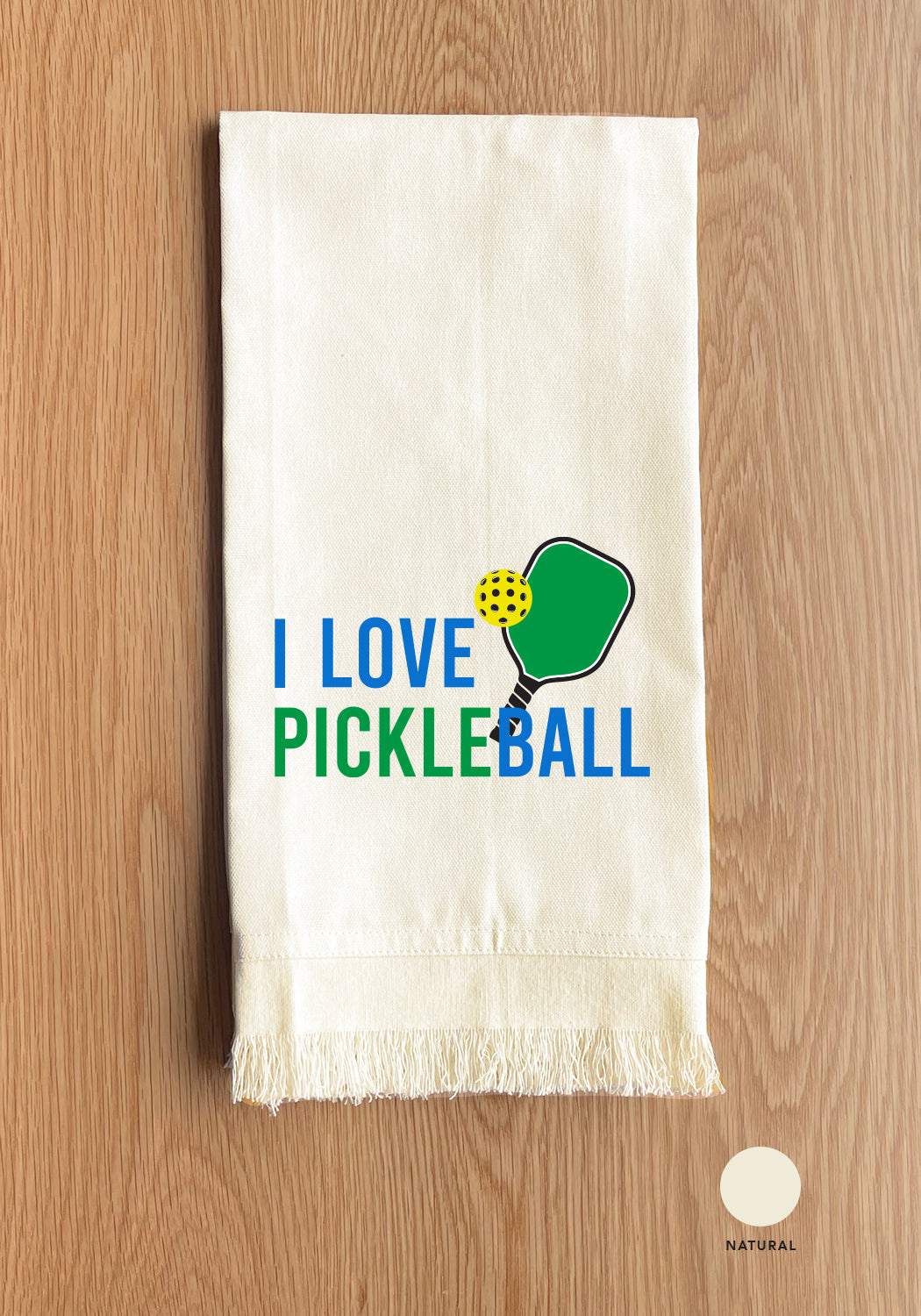 I love Pickleball Kitchen Towel