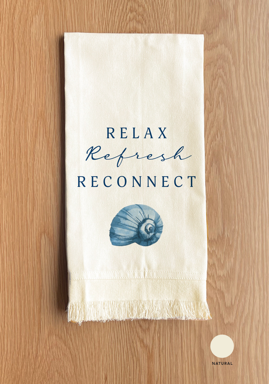 Relax Refresh Reconnect Kitchen Towel