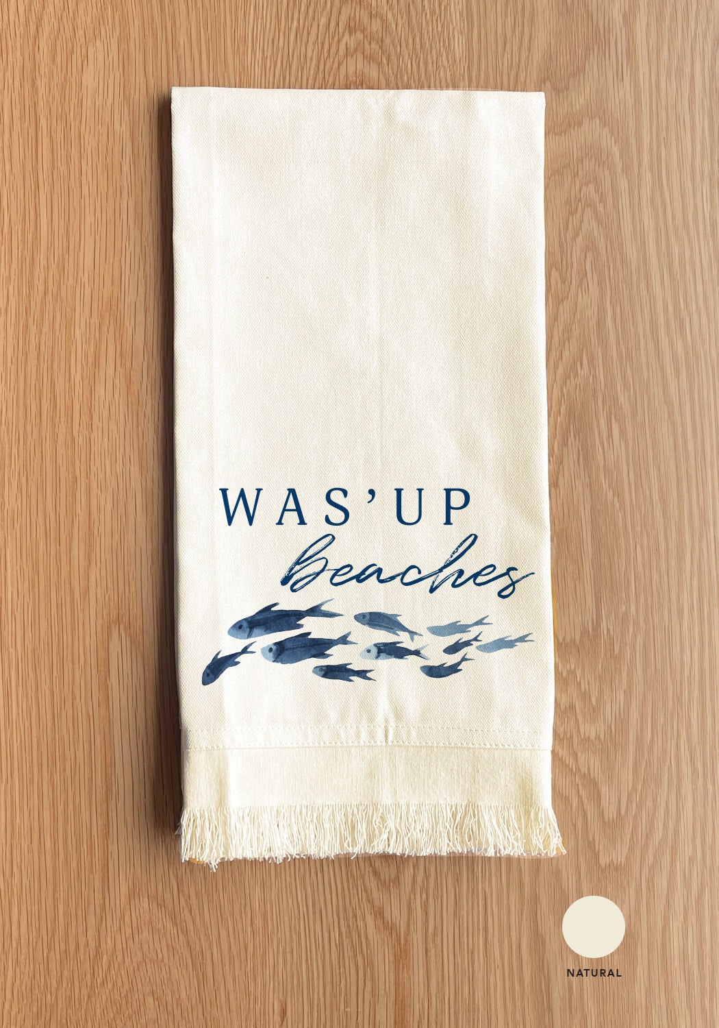 Was' Up Beaches Kitchen Towel