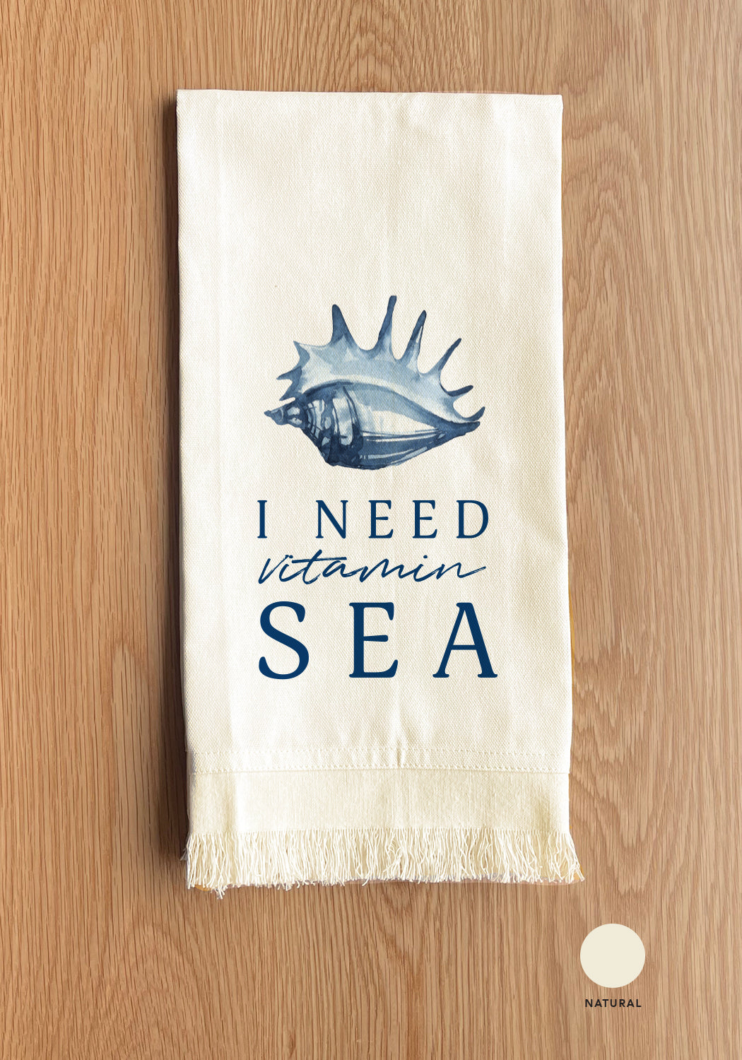I Need Vitamin Sea Kitchen Towel
