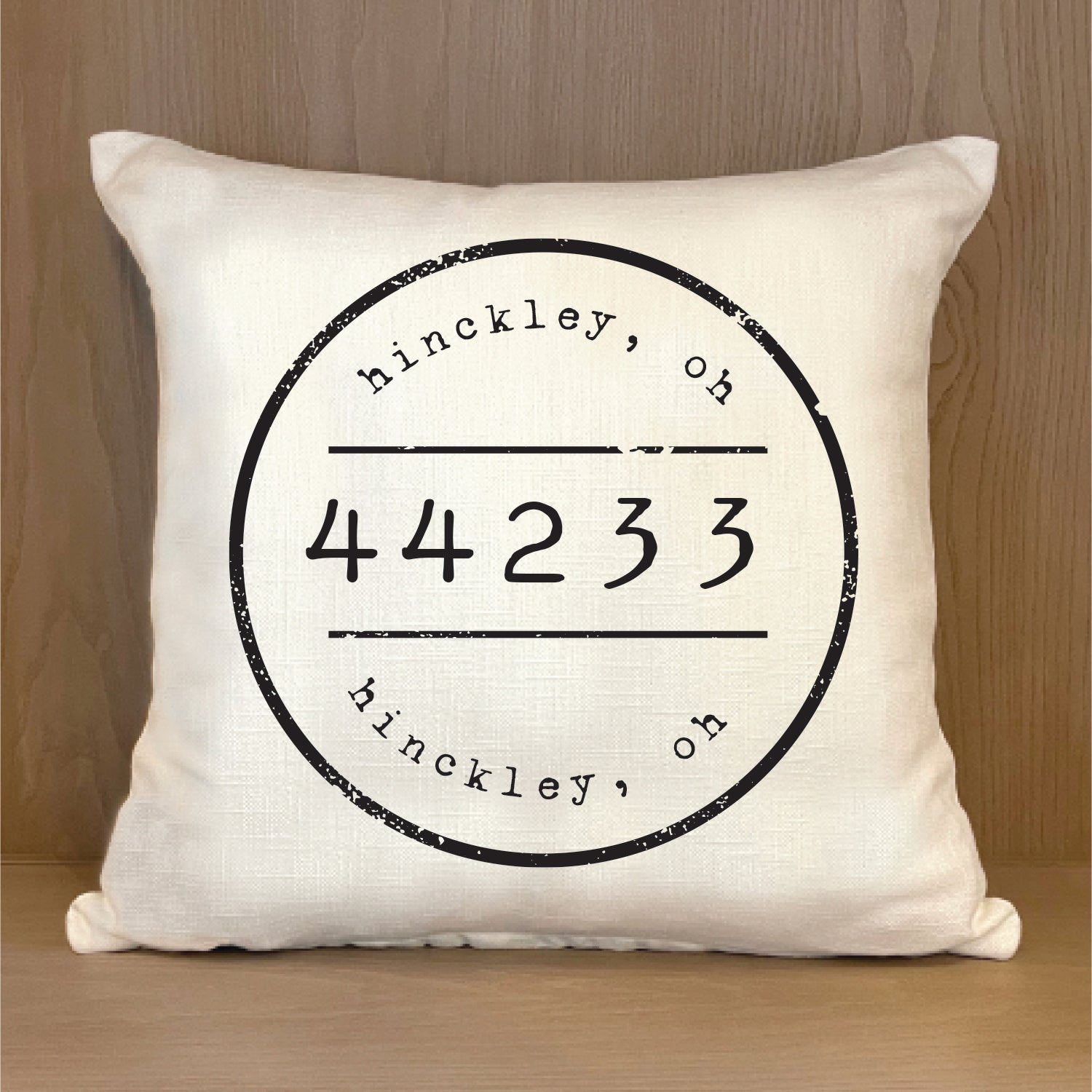 Personalized Stamp Pillow Cover