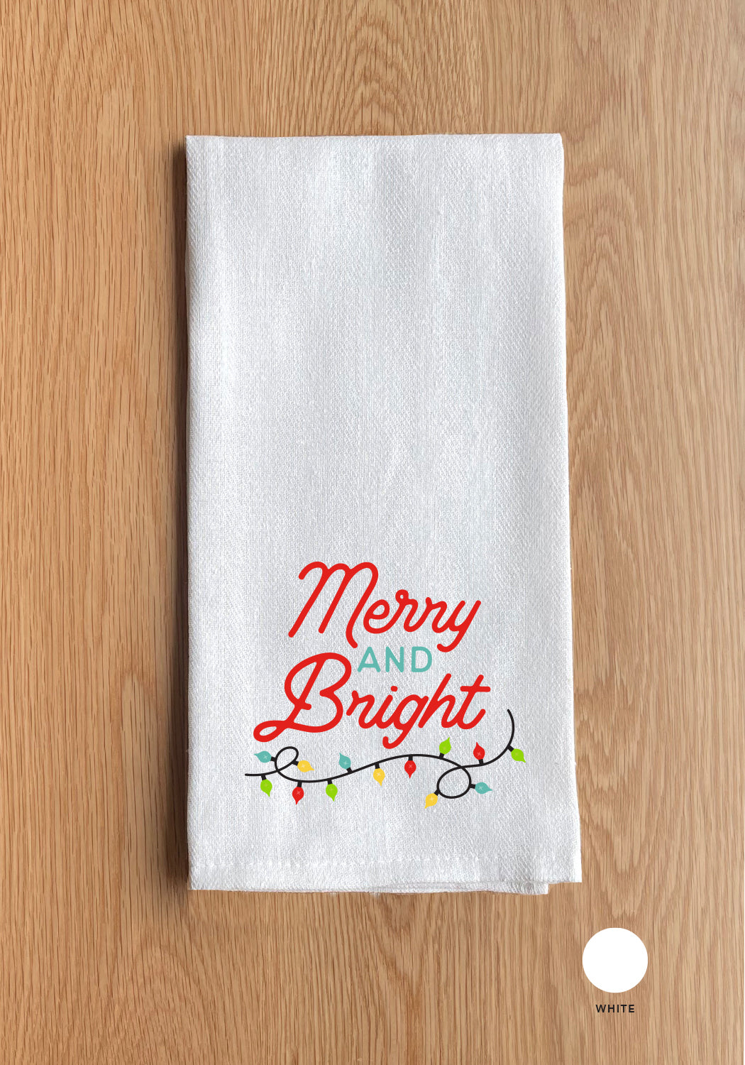 Merry and Bright Kitchen Towel