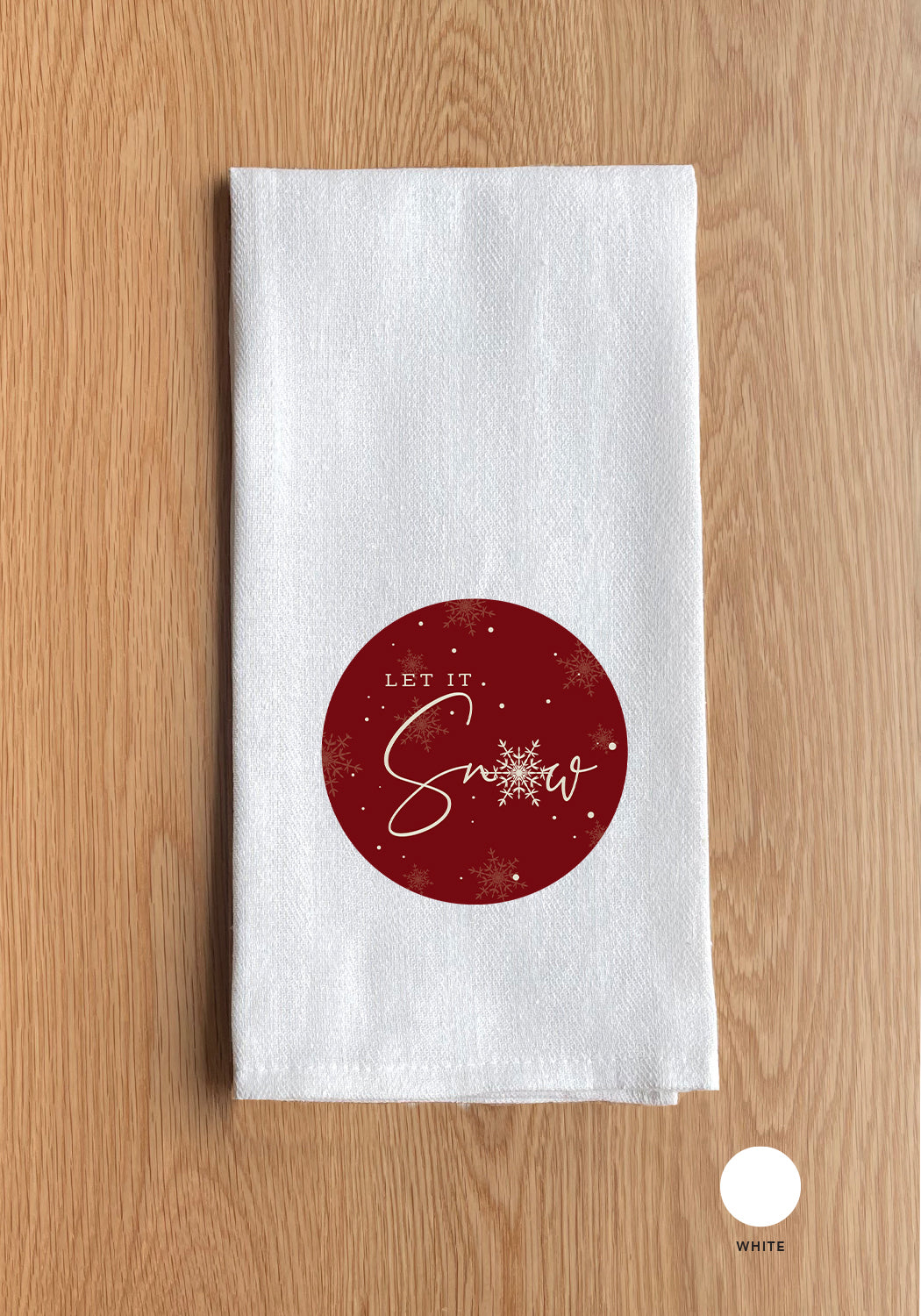 Let It Snow Kitchen Towel