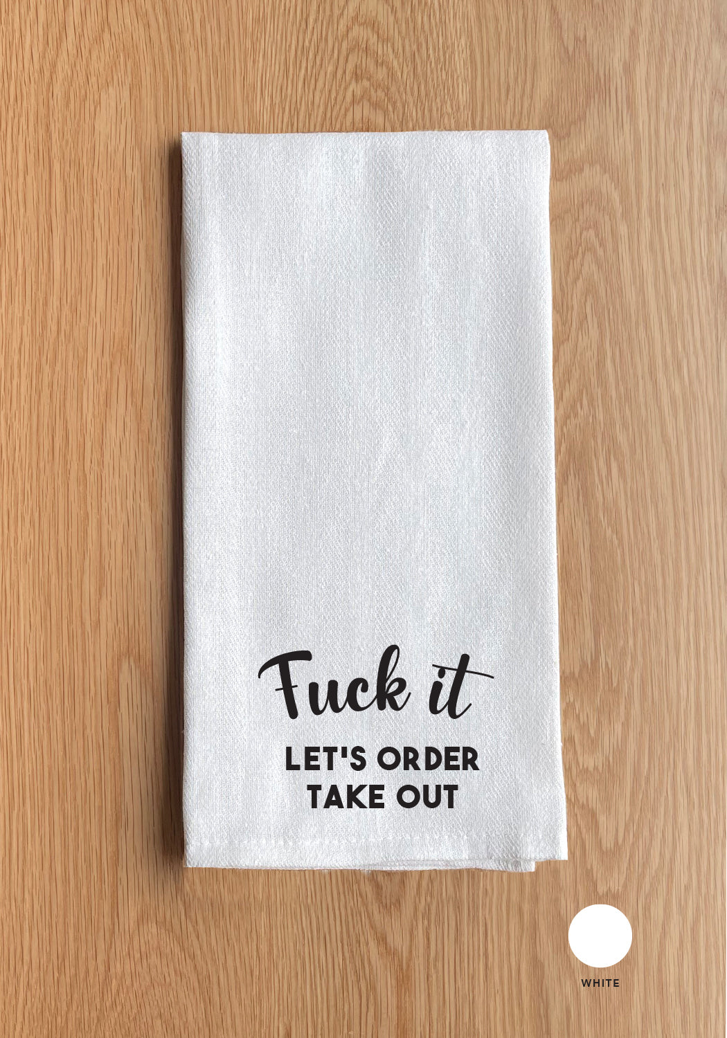 Let's order take out Kitchen Towel
