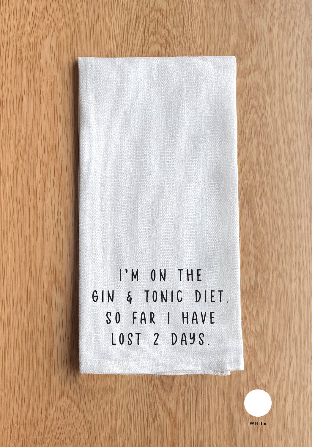 Gin & tonic diet Kitchen Towel