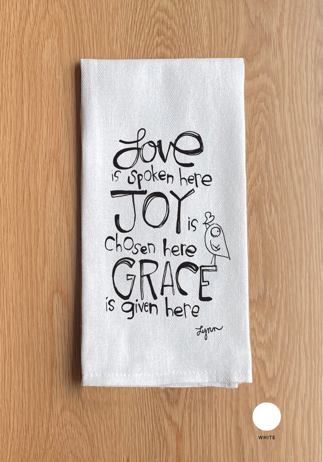 Love, Joy, Grace Kitcehn towel