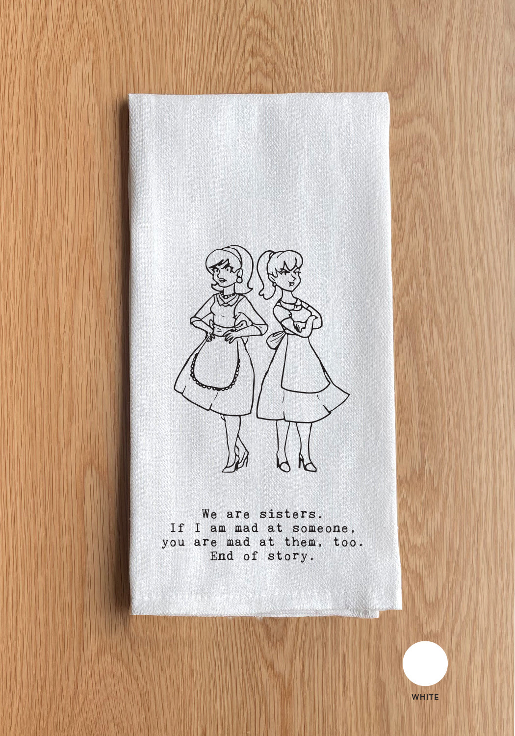 Sisters Kitchen Towel