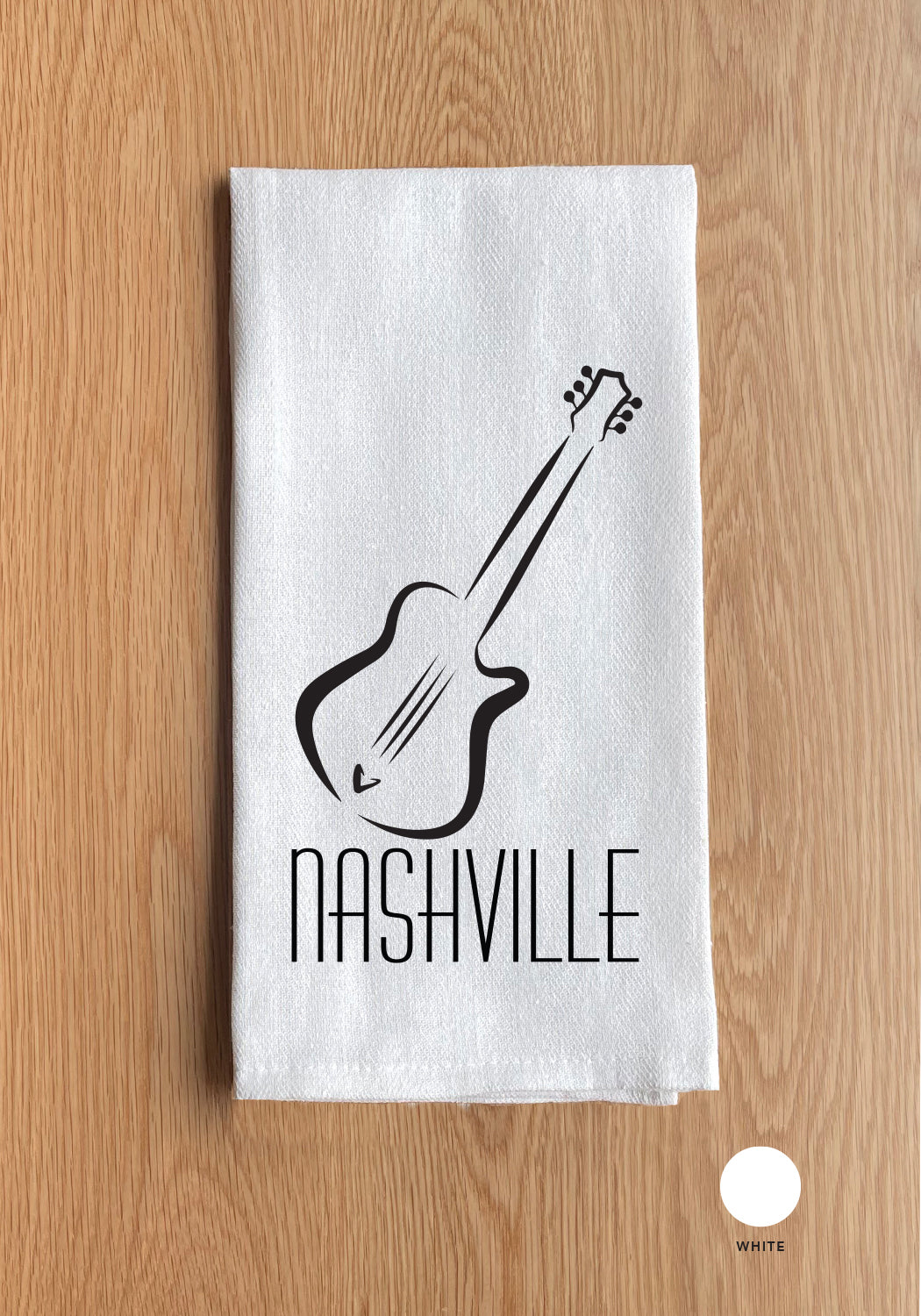 Nashville Guitar Kitchen Towel