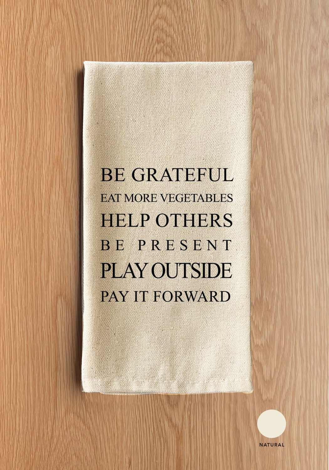 Be Grateful Kitchen Towel