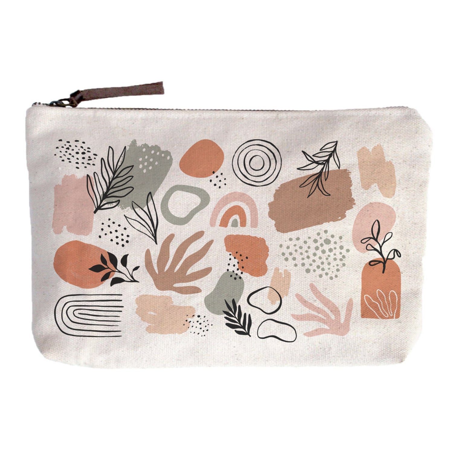 Leaf Zip Pouch