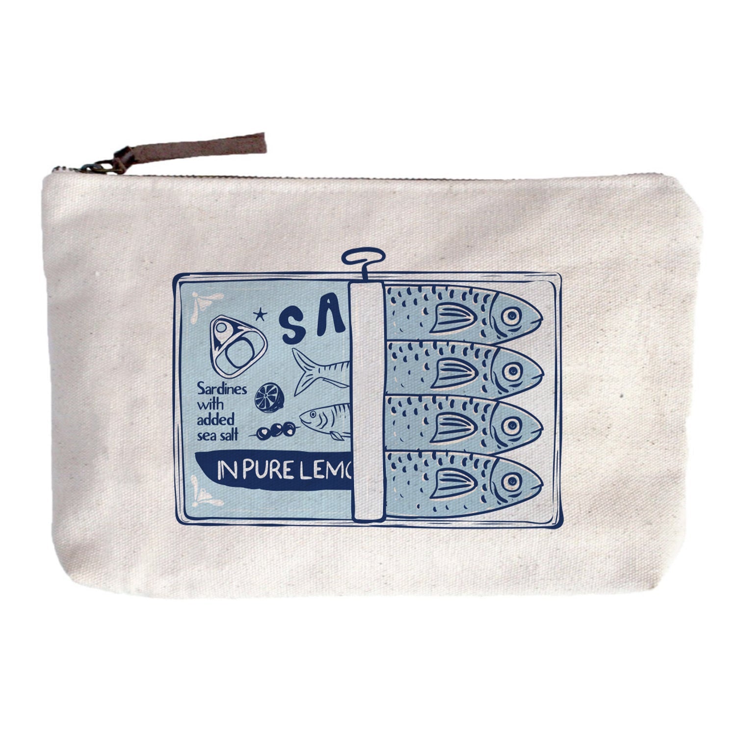 Sardines Zip Pouch