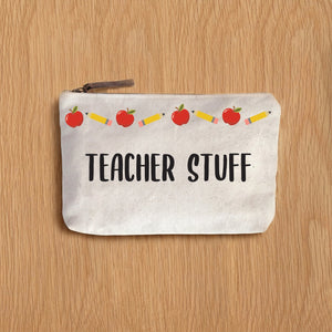 Teacher Stuff Zip Pouch