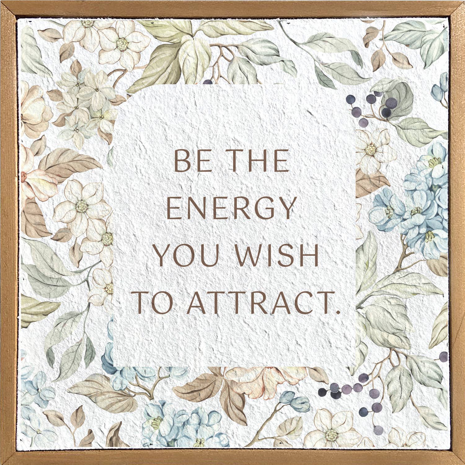 Be the energy you wish … //10x10 Pulp Paper Wall Décor