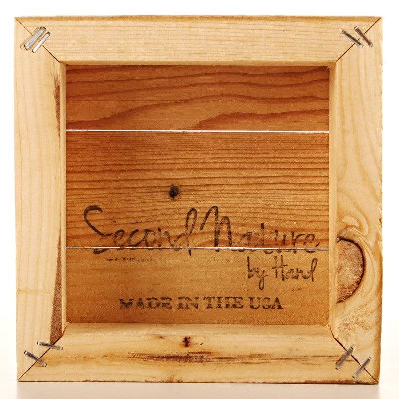 Second Nature By Hand Wood Sign