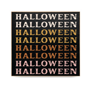 Halloween Decorative Wooden Block