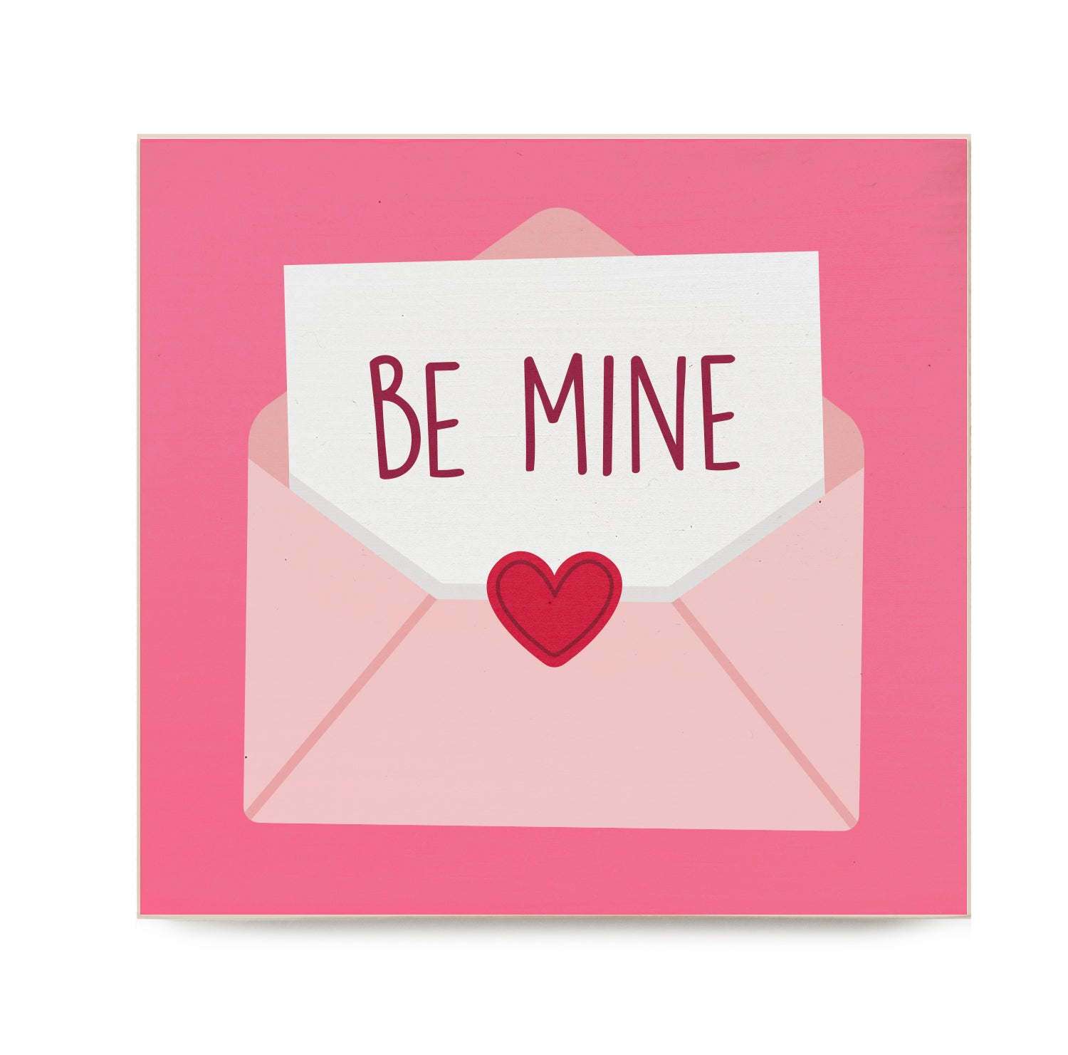 Be Mine Decorative Wooden Block