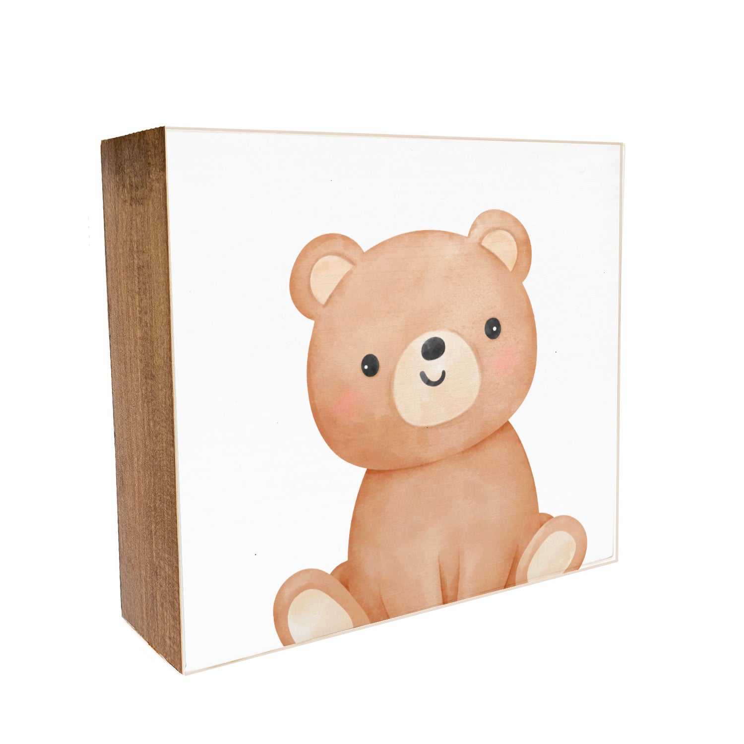Bear Kids Decorative Wooden Block