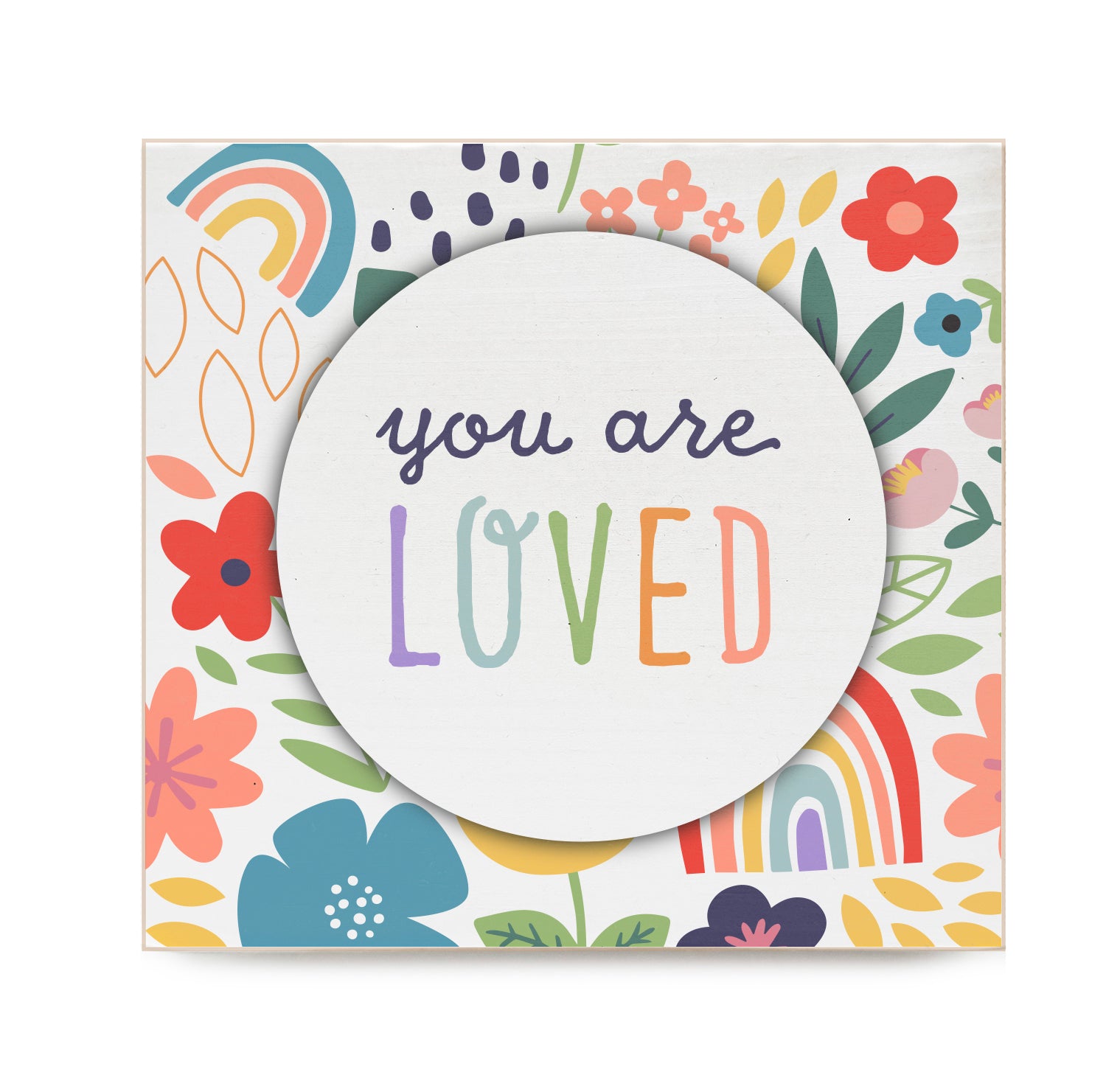 Your are Loved Kids Decorative Wooden Block