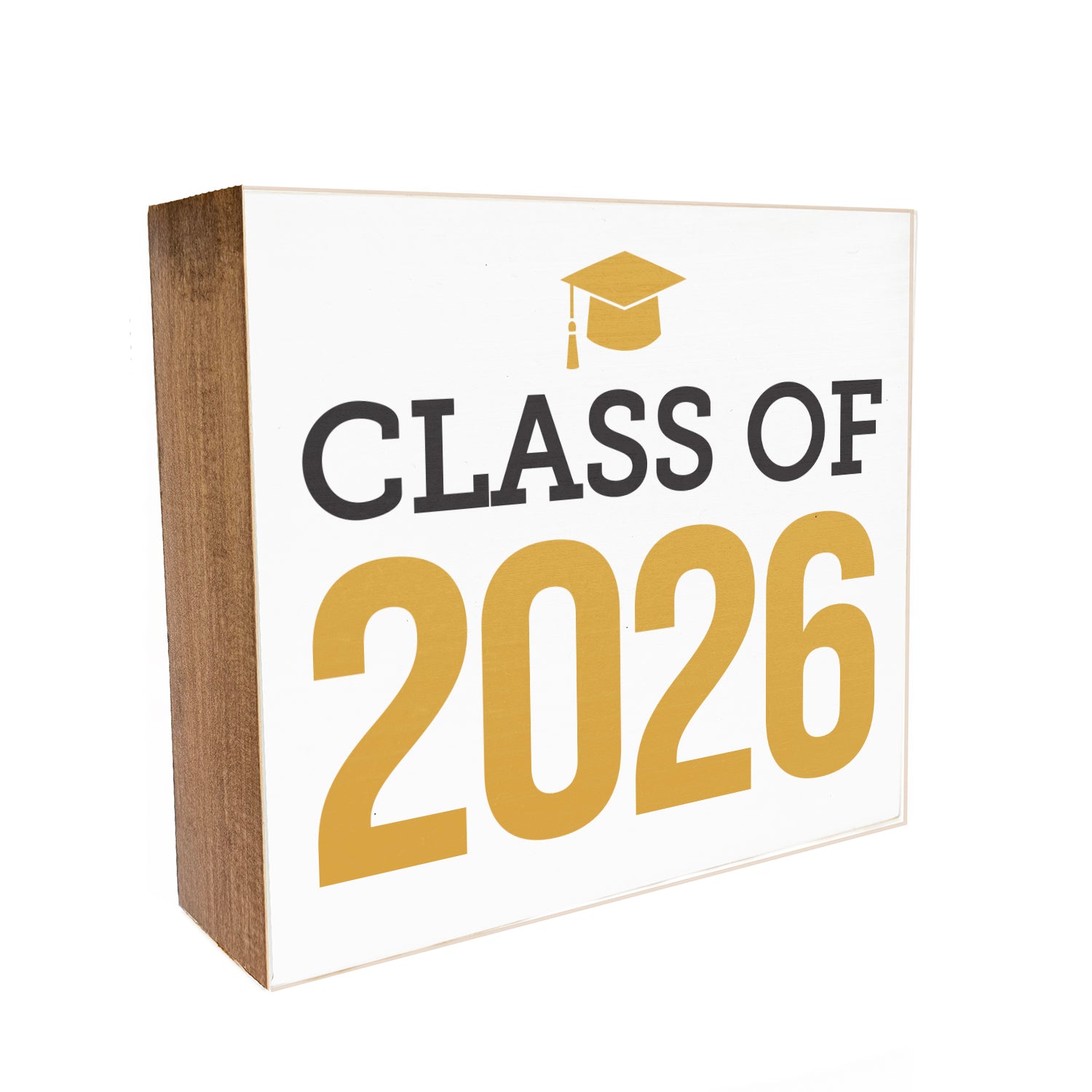 Class of 2026 Decorative Wood Block