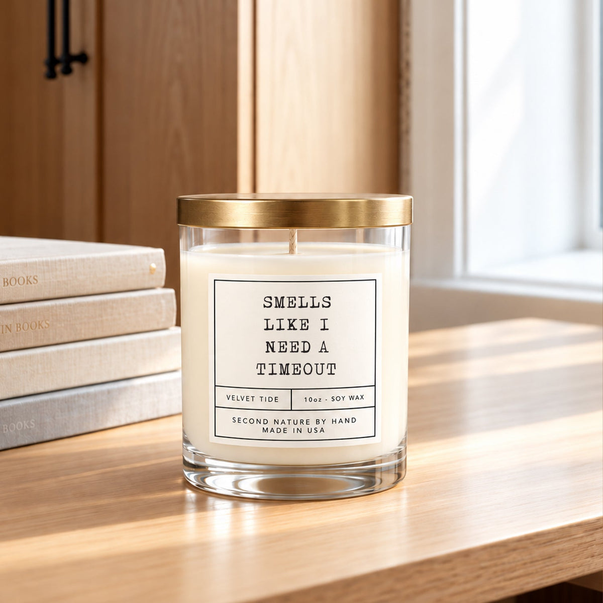 Smells like I need a timeout 10oz Velvet Tide Candle