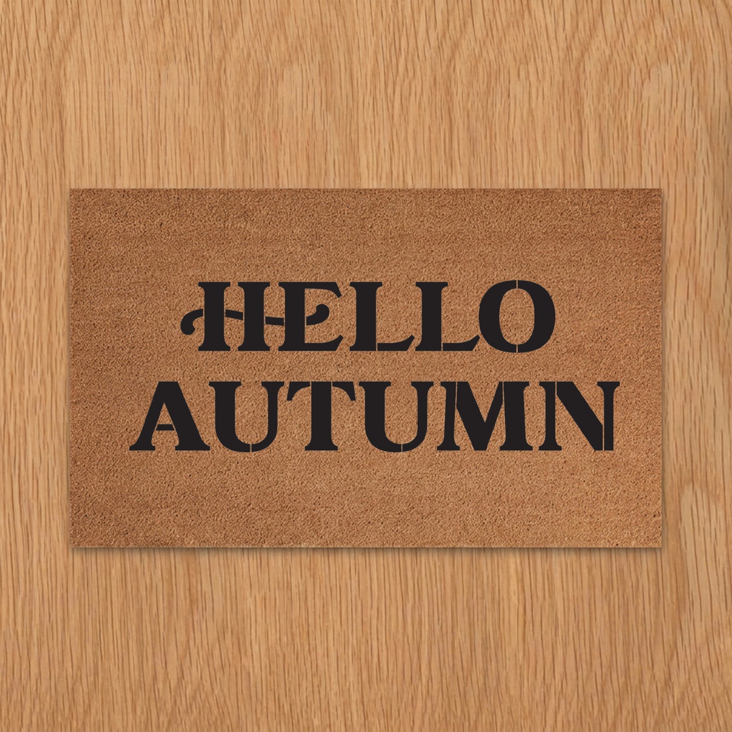Hello Autumn Coir Mat