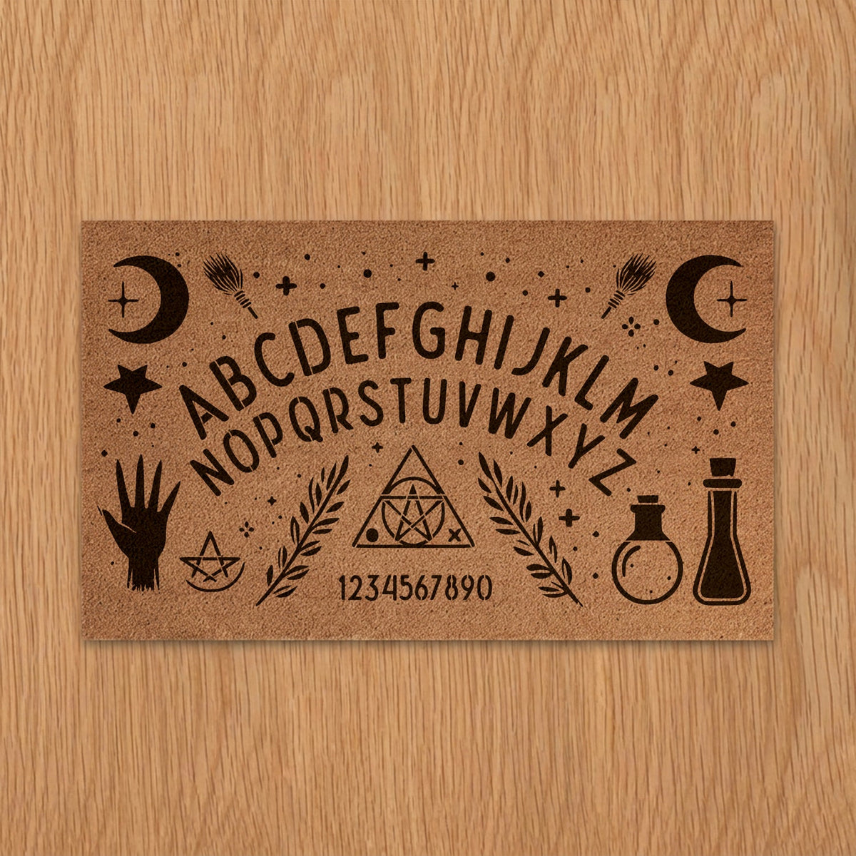 Ouija Board Halloween Doormat