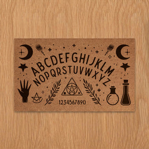 Ouija Board Halloween Doormat