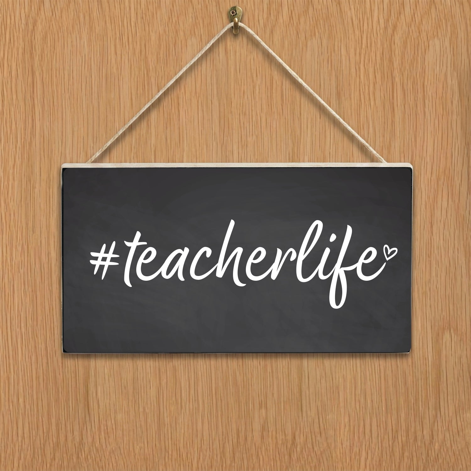 #teacherlife Twine Door Hang