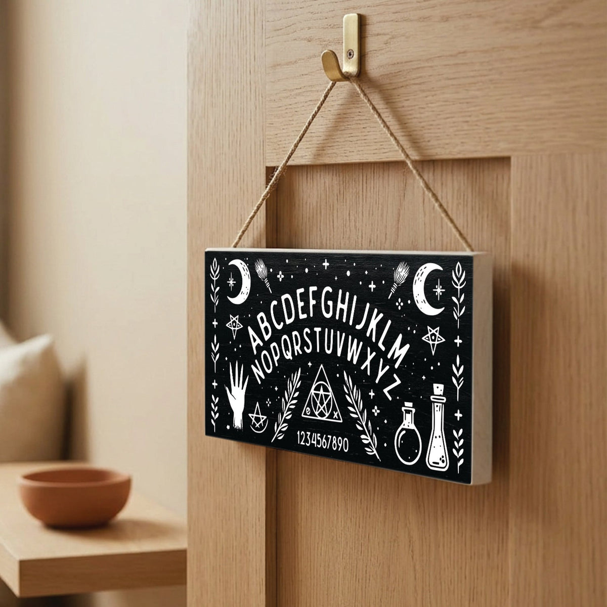 Ouija Board Halloween Door Hang