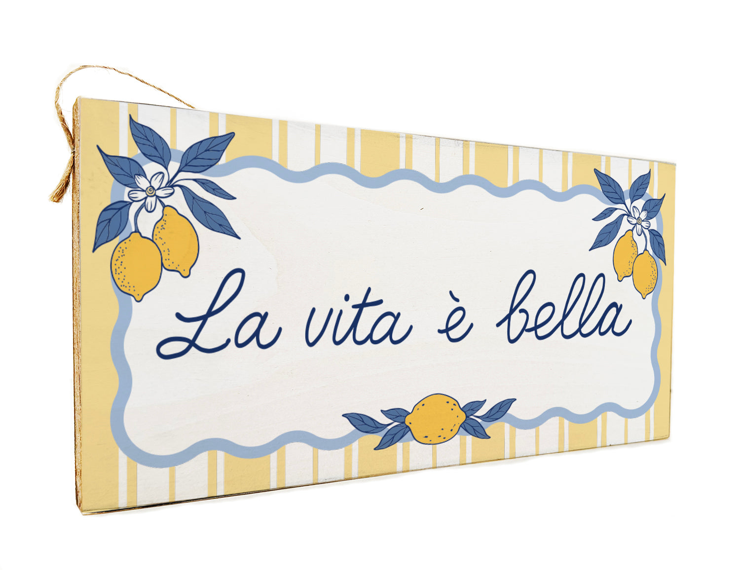 Italia La Vita e Bella Door Hang