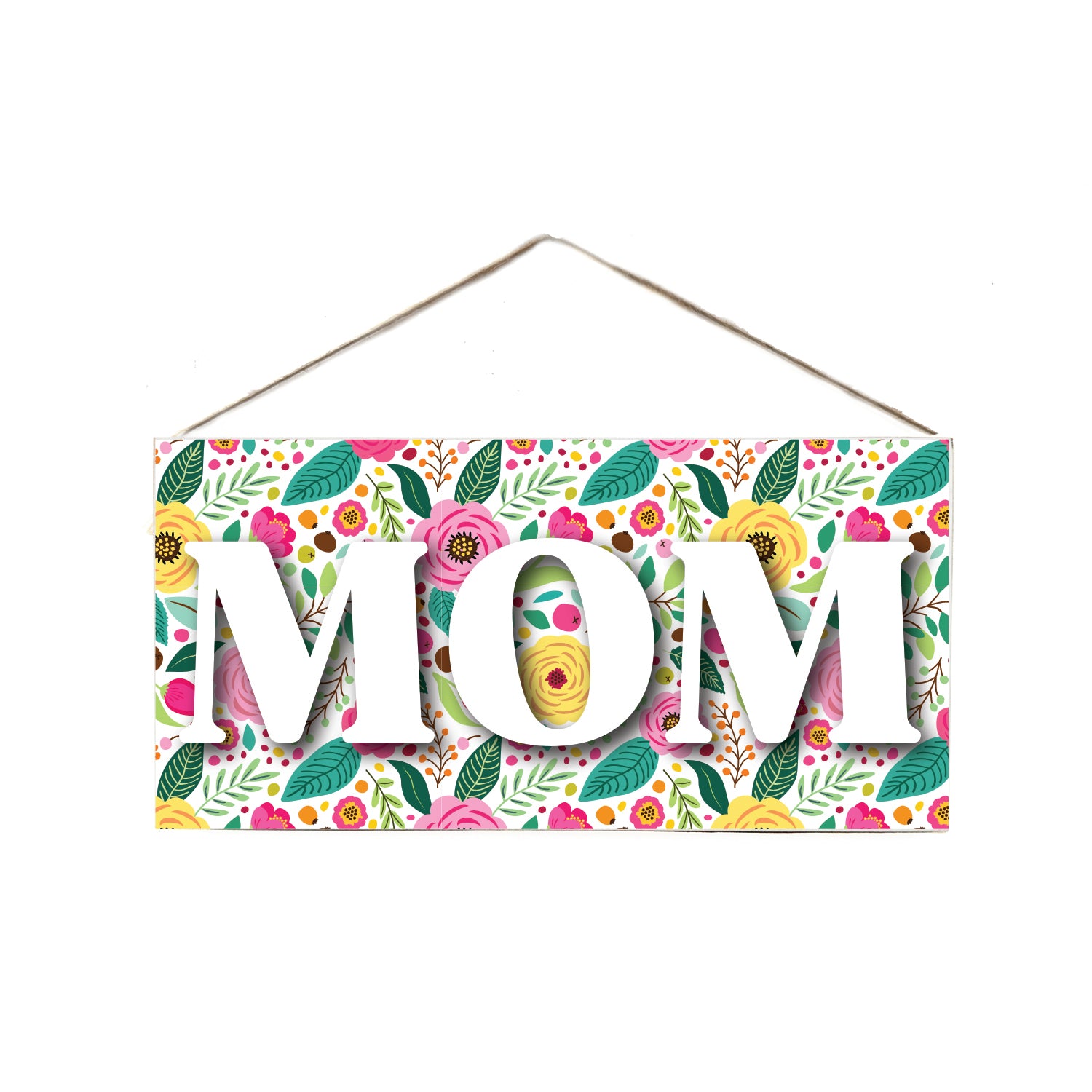 Floral Mom Door Hang