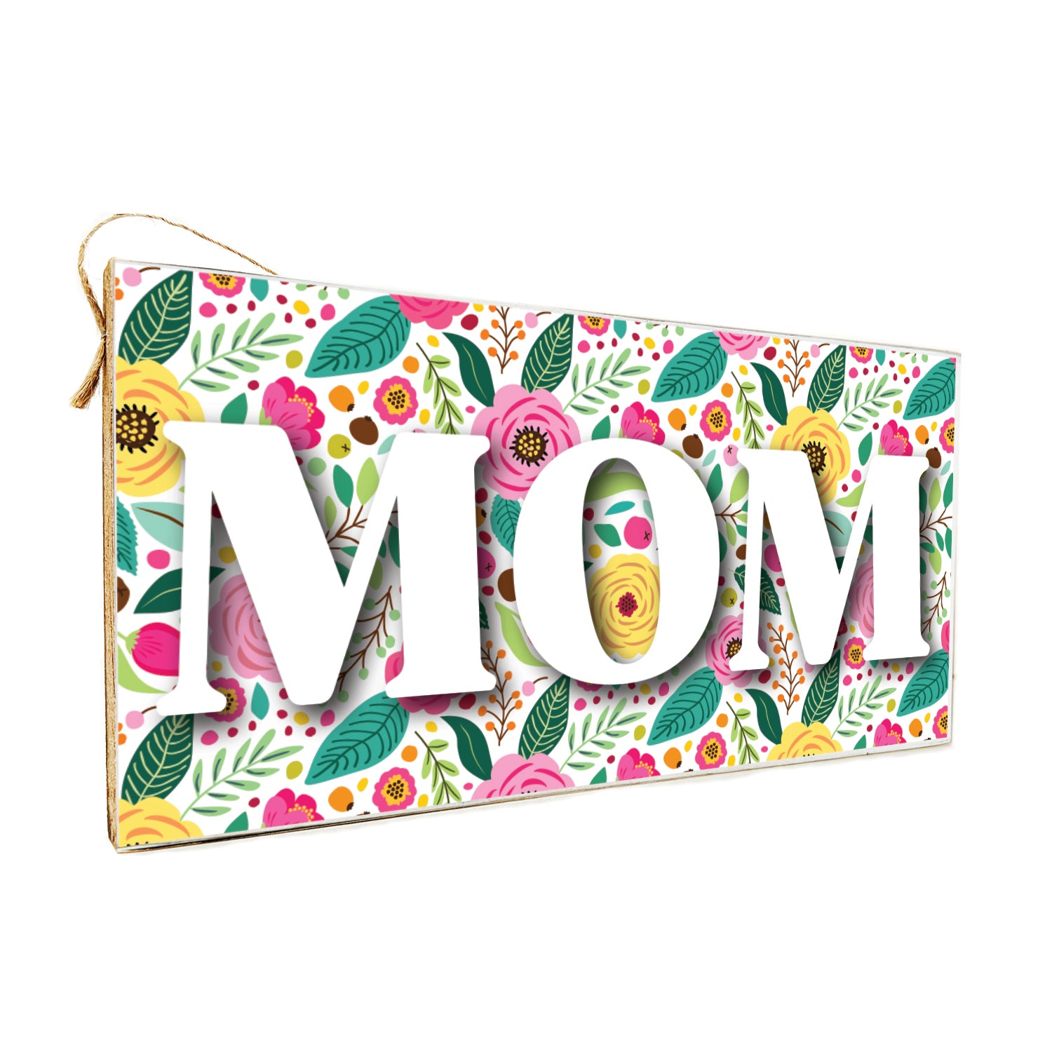 Floral Mom Door Hang
