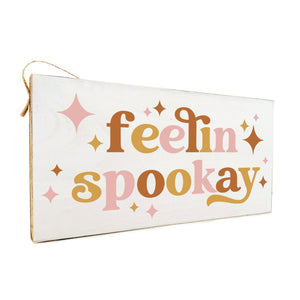 Feelin Spookay Wooden Door Hang