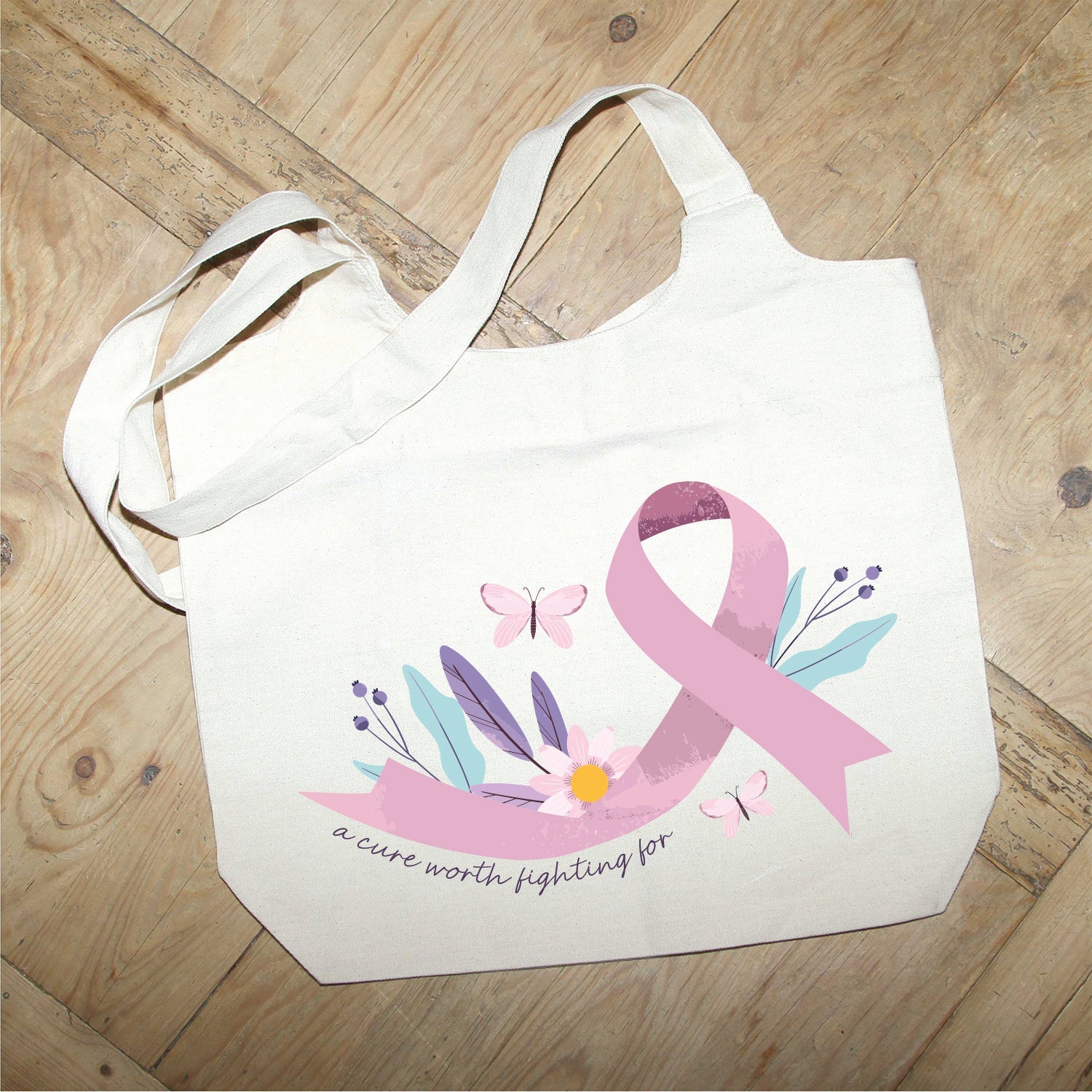 A cure worth fighting for Tote Bag